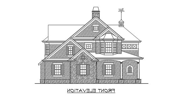 Front Elevation image of Astoria Cottage House Plan